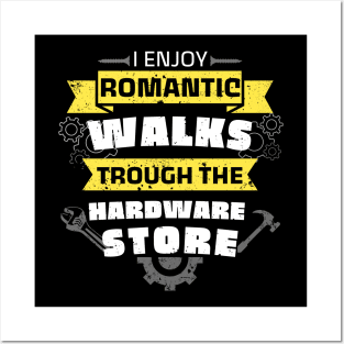 Handyman Hardware Store Walks Fun Wrench Posters and Art